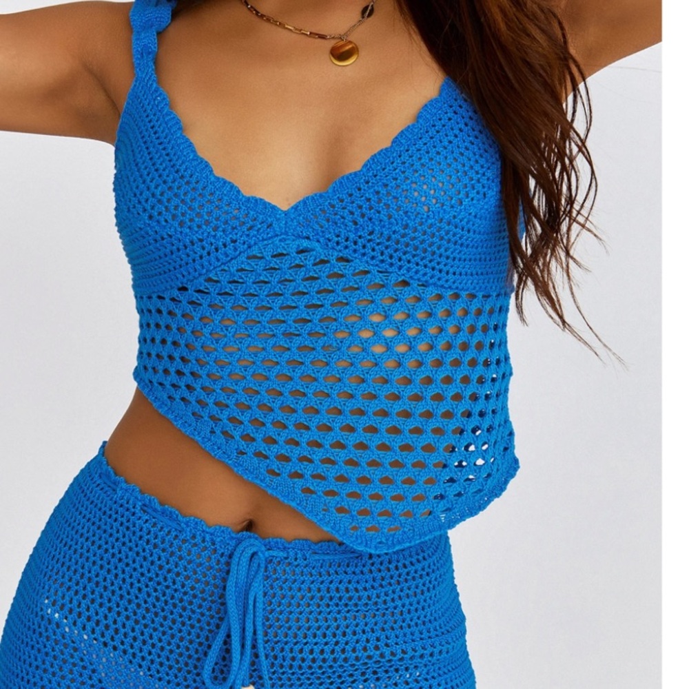 Blue Crochet Mini Set - Picture 4 of 6